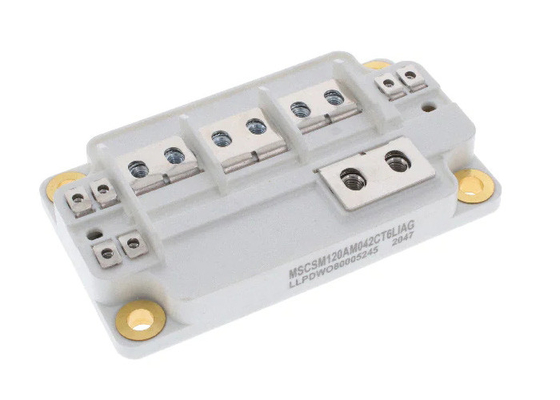 自動車IGBTモジュールMSCSM120AM042CT6LIAG 495Aのトランジスター シャーシの台紙