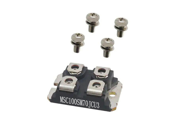 車載 IGBT モジュール MSC100SM70JCU3 N チャネル IGBT 炭化ケイ素モジュール 365W