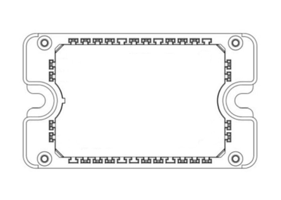 4NチャネルMosfetの配列MSCSM170HM23CT3AG完全な橋SiC MOSFET力モジュール602W