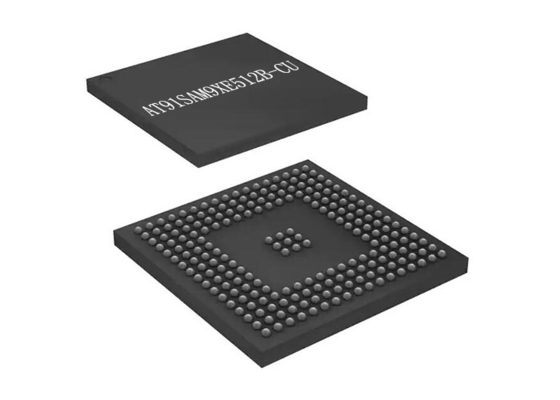 集積回路の破片AT91SAM9XE512B-CU 1Coreマイクロプロセッサ破片217-LFBGA ICの破片