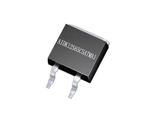 炭化ケイ素のショットキーAIDK12S65C5ATMA1 650V整流器の単一のダイオードTO-263-3