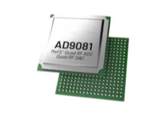 複雑な兆候の前部分AD9081BBPZ4D4ACCSL 8チャネルBGA324の集積回路の破片