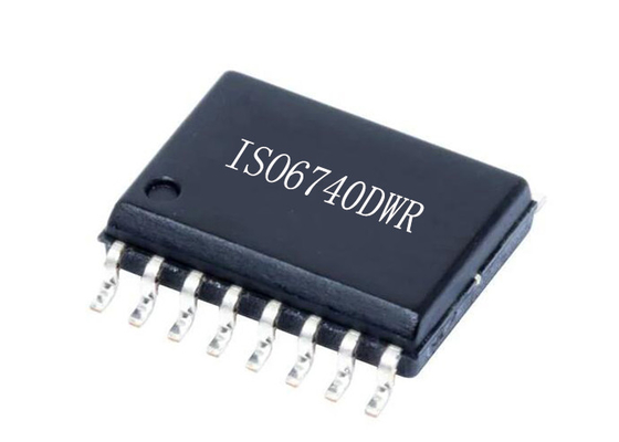 4チャネルのデジタル アイソレーターISO6740DWR 50Mbpsの集積回路の破片16-SOIC
