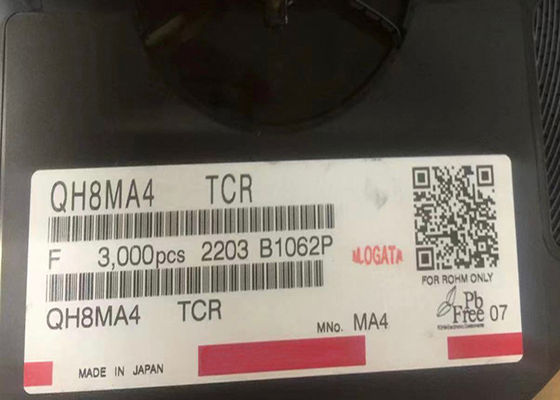集積回路の破片QH8MA4TCR Mosfetの配列30V 9Aのトランジスター8-SMD表面の台紙