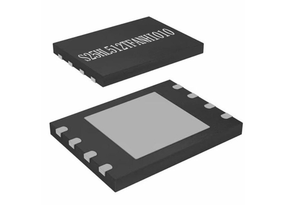512Mbitメモリー チップS25HL512TFANHI010 166MHzのフラッシュ記憶IC 8-WDFN IC破片