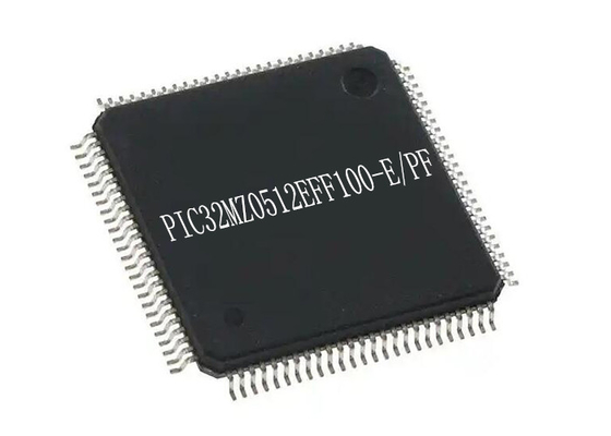 32Bit単心のマイクロ制御回路IC PIC32MZ0512EFF100-E/PF TQFP100 IC破片
