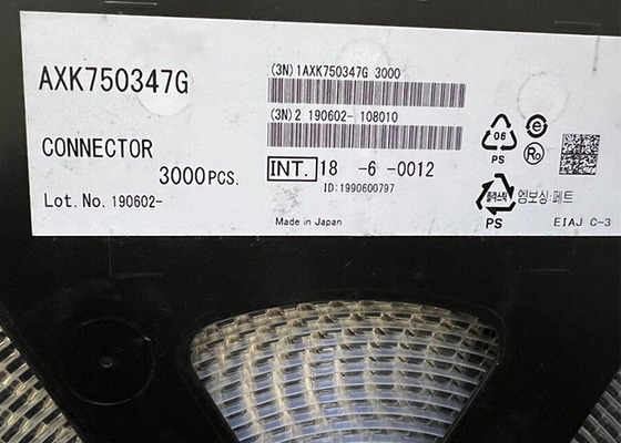 AXK750347Gの集積回路の破片50Positionの長方形のコネクター300mA 60V