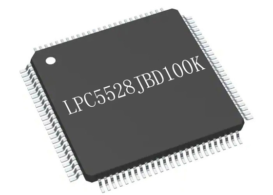 150MHz 100-LQFP LPC5528JBD100Kの高性能の腕のマイクロ制御回路- MCU IC