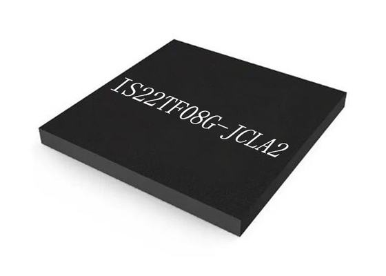集積回路の破片IS22TF08G-JCLA2 8GBのeMMC 5.1インターフェイス153-VFBGA記憶IC