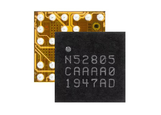 BTの低負荷IC NRF52805-CAAA-R7 2.4GHz 2Mbps RFのトランシーバーICの表面の台紙