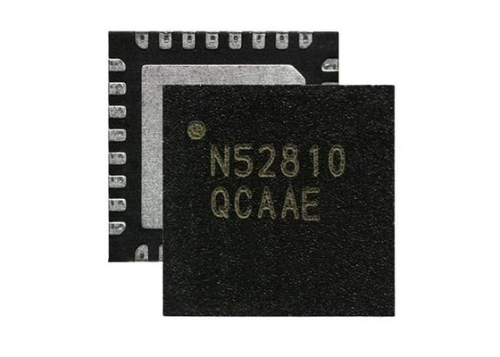 32-VFQFN NRF52810-QCAA-E-R7 2Mbps BT IC 2.4GHzのトランシーバーの破片