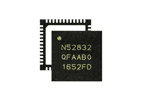 RFのトランシーバーBT IC 2.4GHz 48-VFQFN NRF52832-QFAA-G-R7のマルチコア システム