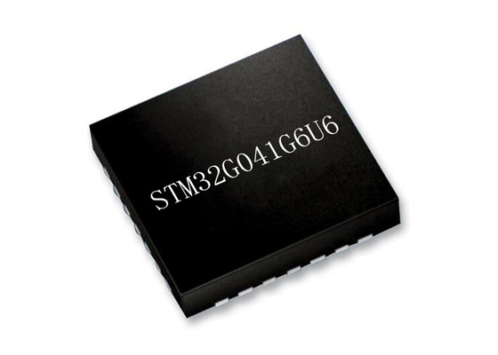 単心STM32G041G6U6マイクロ制御回路破片は皮質M0+ 28-UFQFNを武装させる