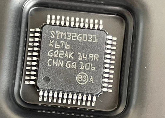 STM32G031K6T6単心のマイクロ制御回路MCU 32-LQFP表面の台紙