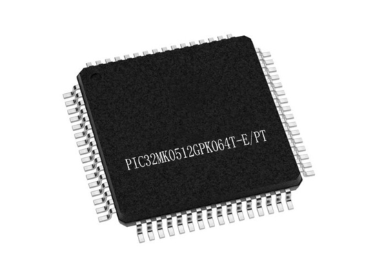 32Bit単心PIC32MK0512GPK064T-E/PT 64-TQFPのマイクロ制御回路MCU 120MHz