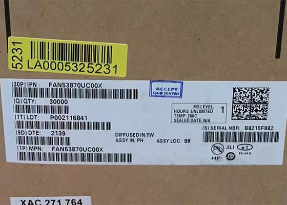 FAN53870UC00X 20-XFBGA 集積回路チップ低 Iq 電源管理チップ