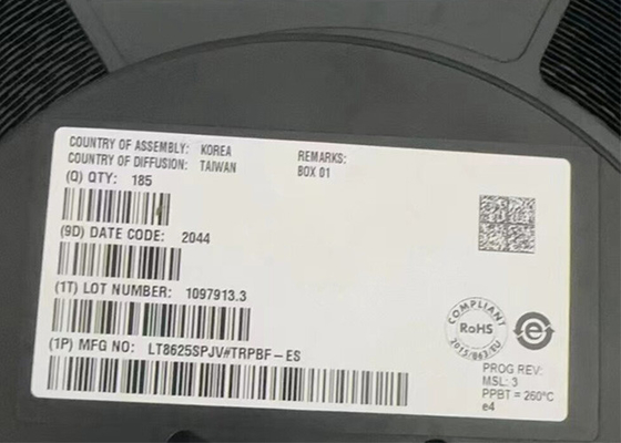 LT8625SPJV IC チップ 18V 8A ステップダウン サイレント スイッチ 3 超低騒音参照