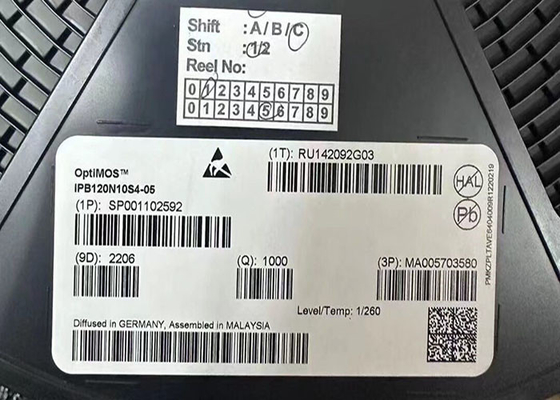 IPB120N10S4-05 統合回路チップ Nチャネルトランジスタ TO-263-3 表面マウント
