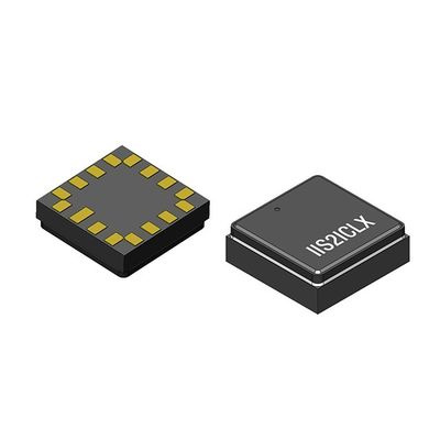 LGA-16パッケージのIIS2ICLXTR 2軸デジタル傾斜計モーションセンサーIC