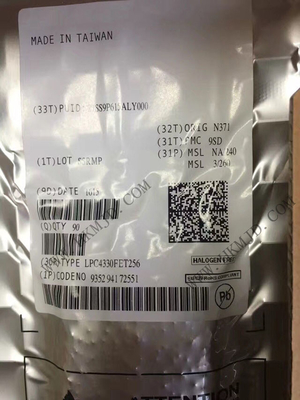 マイクロコントローラー MCU LPC4330FET256 双核アームコーテックス-M4 ベースのデジタル信号コントローラ 204MHz