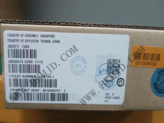 マイクロコントローラー MCU ADSP-BF592KCPZ-2 最大200MHz デジタル信号プロセッサ 64-VFQFN