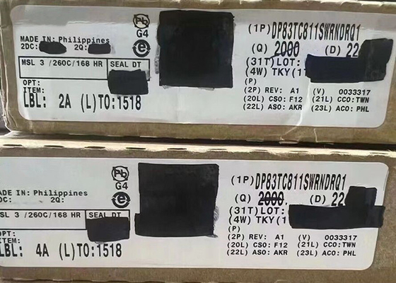 DP83TC811SWRNDRQ1 低電力自動車イーサネット PHYトランシーバー 36-VQFN