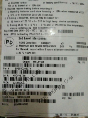 フィールドプログラム可能なゲート配列 EP2C5Q208C7N サイクロンII フィールドプログラム可能なゲート配列 208-BFQFP