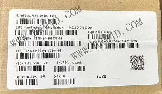 フィールドプログラム可能なゲート配列 5CGXFC4C7F27C8N 1.13VサイクロンV GX 925 MHz FPGAプログラム可能な論理IC