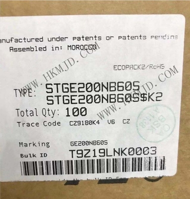 自動車用 IGBT モジュール STGE200NB60S IGBT モジュール シングル 600V 200A シャーシマウント