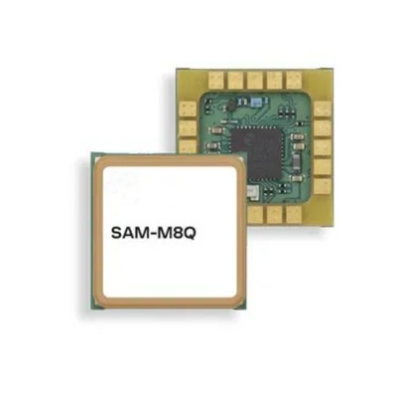 無線通信モジュール SAM-M8Q-0 GNSS アンテナモジュール 400kbps 20-SMD モジュール
