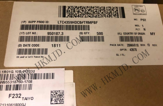 統合回路チップ LTC4359HDCB アイデアルダイオードコントローラ DFN-6