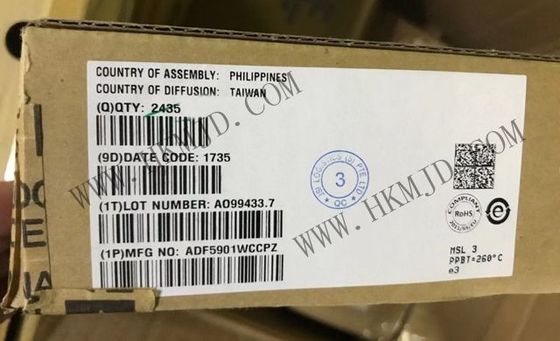 統合回路チップ ADF5901WCCPZ 2チャネルPA出力 RFトランスミッター