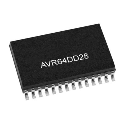 マイクロコントローラ MCU AVR64DD28-E/SS 64KB フラッシュ 24MHz AVR DD マイクロコントローラ