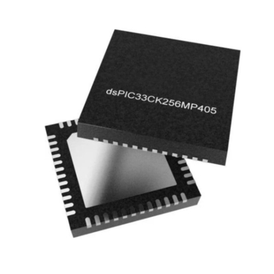マイクロコントローラ MCU DSPIC33CK256MP405-I/M7 高解像度PWMマイクロコントローラ 48-VQFN