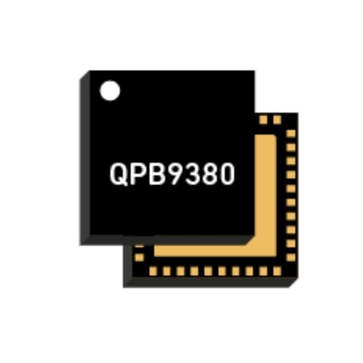 WIFI 6 チップ QPB9380 2.3 GHz 20 ワットのダブルチャネルスイッチ LNA
