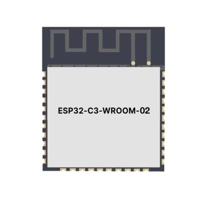 ワイヤレス通信モジュール ESP32-C3-WROOM-02-H4 15 GPIO 2.4 GHz WiFi と BT 5 モジュール