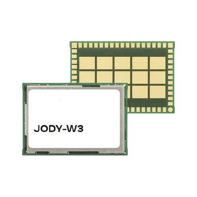 ワイヤレス通信モジュール JODY-W377-00B 2.4GHz Wi-FiとBTのマルチラジオモジュール