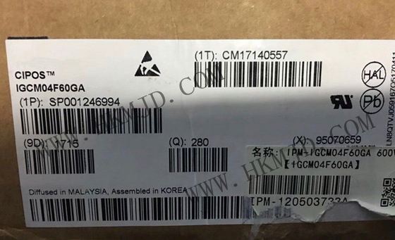 統合回路チップ IGCM04F60GA IGBT 600V 4A 2000Vrms パワードライバー モジュール