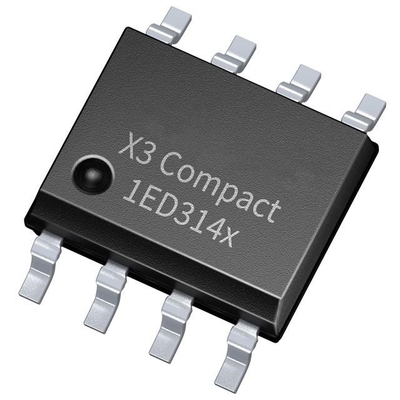 統合回路チップ 1ED3123MC12H シングルチャネル5.7kVrmsゲートドライバーIC
