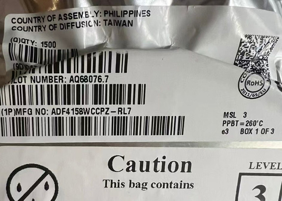 ADF4158WCCPZ 無線通信モジュール 6.1 GHz N周波数合成機