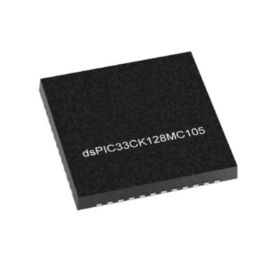 マイクロコントローラー MCU DSPIC33CK128MC105T-I/M7 PWM付き低電力デジタル信号コントローラ