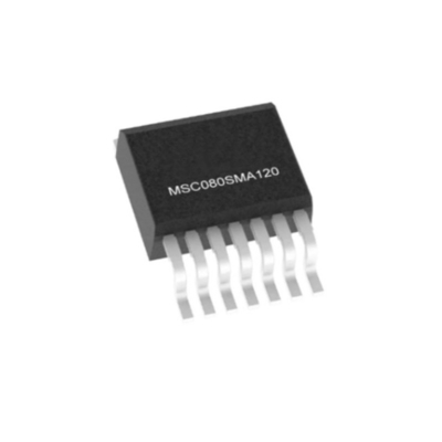 統合回路チップ MSC360SMA120SDT 12A シリコンカービッド MOSFET トランジスタ TO-263-7