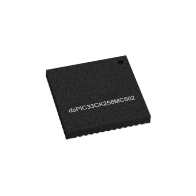 マイクロコントローラー MCU DSPIC33CK256MC502T-I/M6 1コア 100Mhz 256KB デジタル信号コントローラ