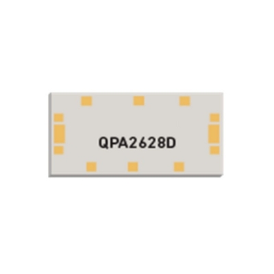 ワイヤレス通信モジュール QPA2628D 25GHzから31GHzのGaAs低騒音増幅器