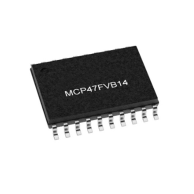 統合回路チップ MCP47FVB14-20E/ST 10 ビットクワッド出力DAC変換器 TSSOP-20