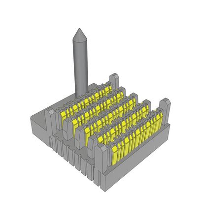 コンネクタ EBTM-4-10-2.0-S-VT-1-R 80POS 高速バックプラネット 直角ヘッダー