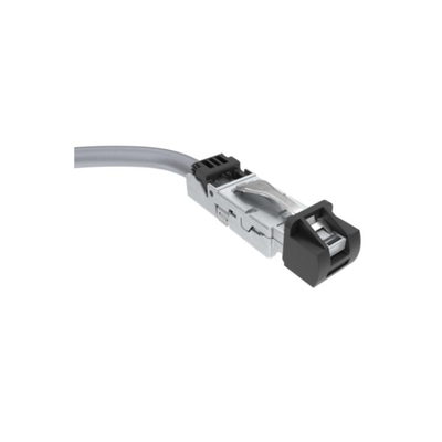 DRPC115009010 コンネクタ ケーブル組立 60V 直線産業用 RJ45 プラグ・トゥ・ピッグテール