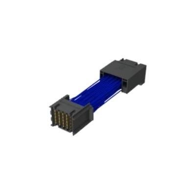 EBCF-4-4-10-V-1-12-V-1コネクタ 4.2A ExaMAX 高速直角ケーブル組
