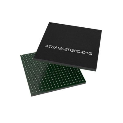 ATSAMA5D28C-D1G-CUR マイクロコントローラー MCU 500MHz 1コア 32ビット ARM コルテックス-A5 マイクロプロセッサIC
