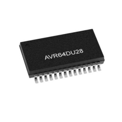 AVR64DU28-I/SS マイクロコントローラ MCU 17チャンネル 24MHz マイクロコントローラ IC SSOP-28 パッケージ